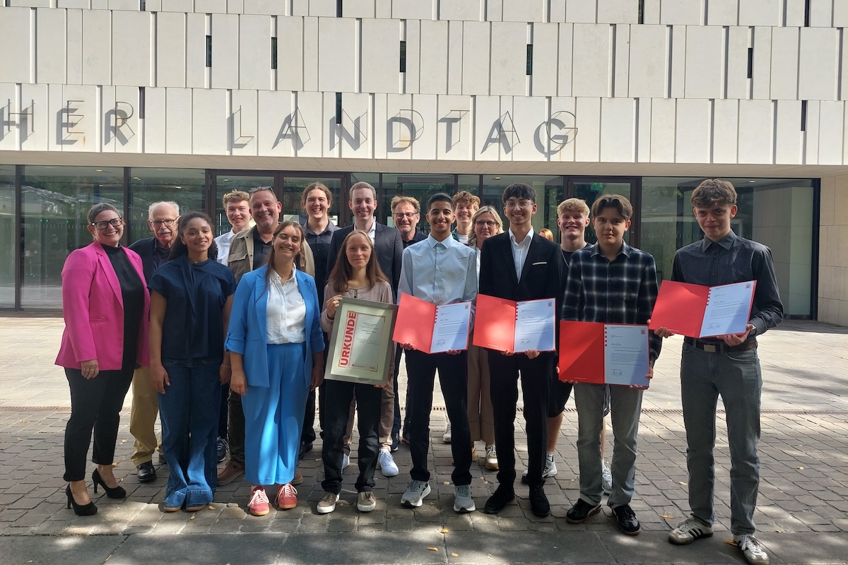 Geschichtswettbewerb des Bundespräsidenten: Landespreisverleihung in Wiesbaden