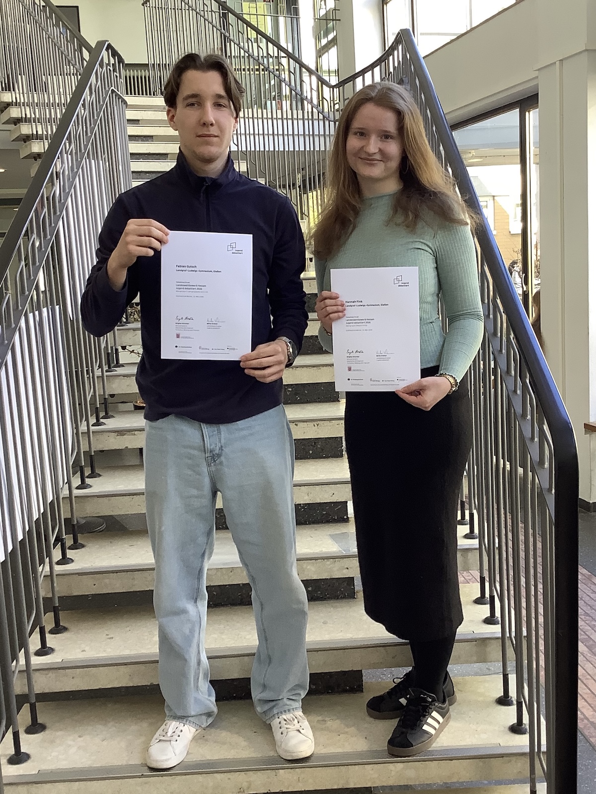 LLG bei der Landesqualifikation von "Jugend debattiert" in Wetzlar