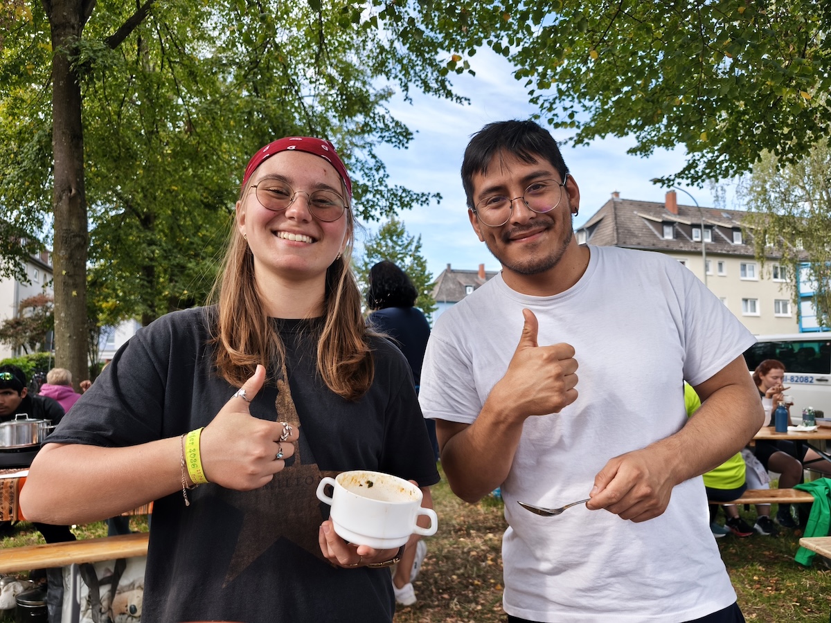 Über den Tellerrand geschaut – das LLG beim 14. Gießener Suppenfest des Nordstadtvereins